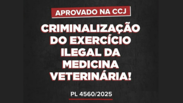 Exercício ilegal da Medicina Veterinária é aprovado na CCJ