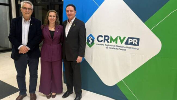 FENAMEV e o SINDIVET-PR prestigia apresentação da nova gestão do CRMV-PR